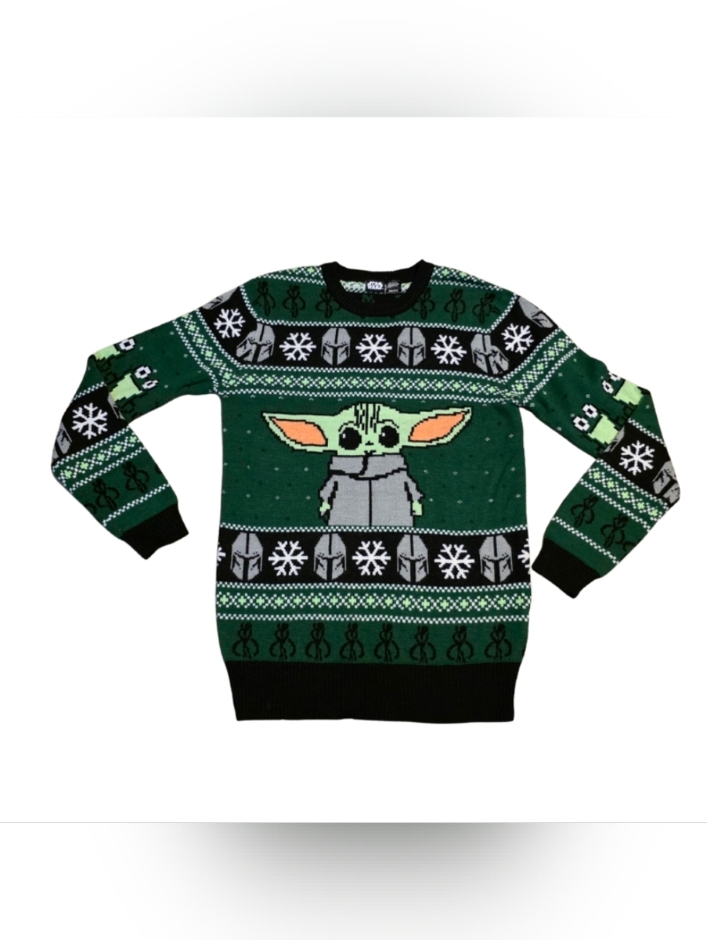 Star Wars The Child Green Holiday Sweater - Men